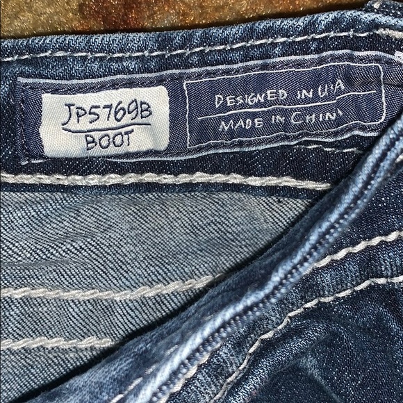 Miss Me Jeweled Boot Cut Jeans - Picture 2 of 6